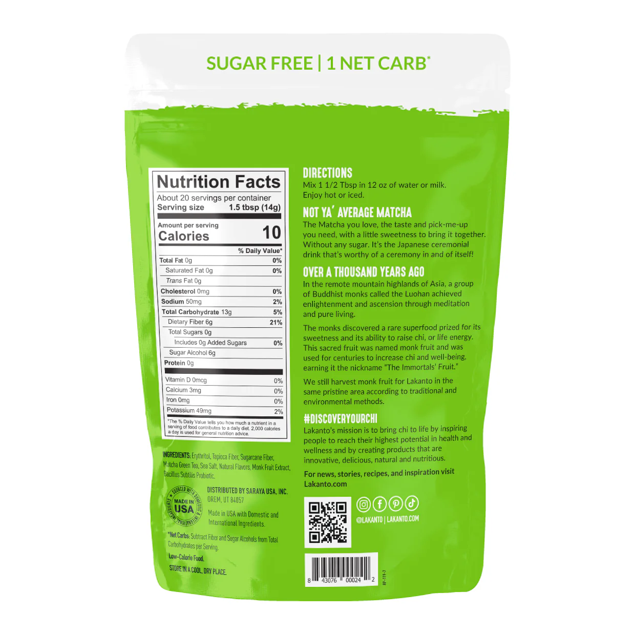 Matcha Latte Drink Mix - Image 2