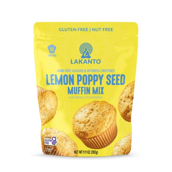 Lemon Poppy Seed muffin mix, Lakanto