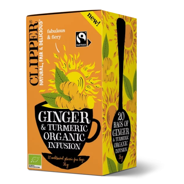 Clipper Tea, Ginger & turmeric