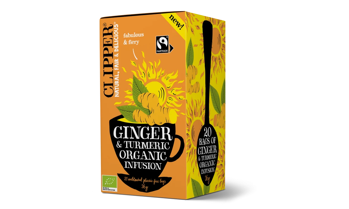 Clipper Tea, Ginger & turmeric