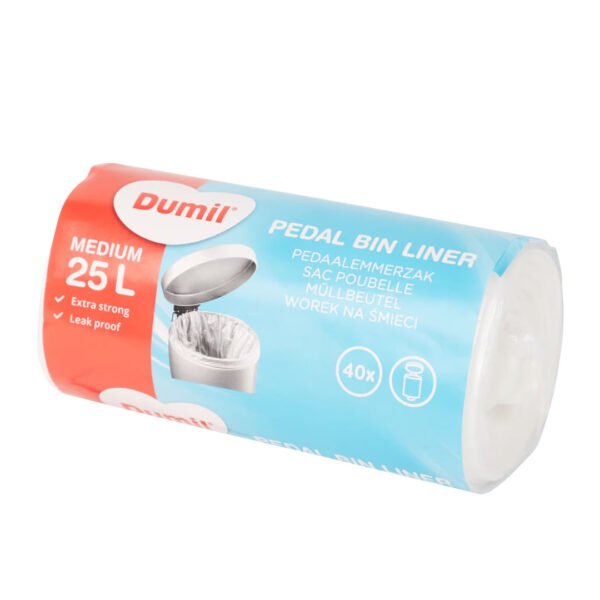Pedal bin liner medium 25L, 40pcs