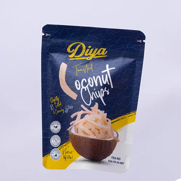 Natural Dried Coconut Chips 100g, Diya