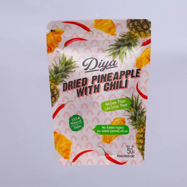 Natural Dried Dried Pineapple with Chili 100g, Diya