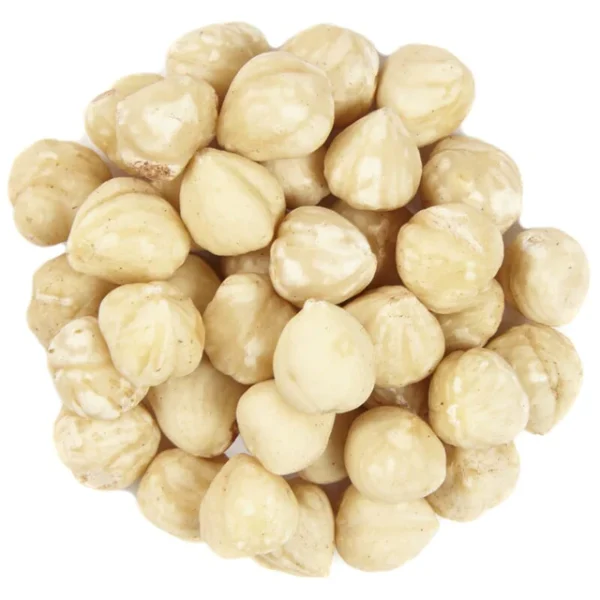 Hazelnuts white