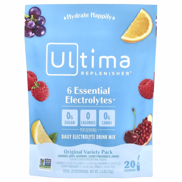 Ultima Electrolytes 20 sticks Variety pack