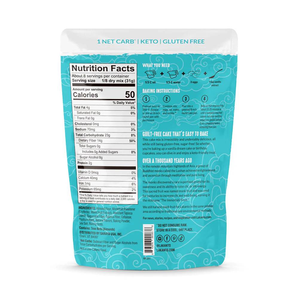 Keto Cake Mix Vanilla - Image 2