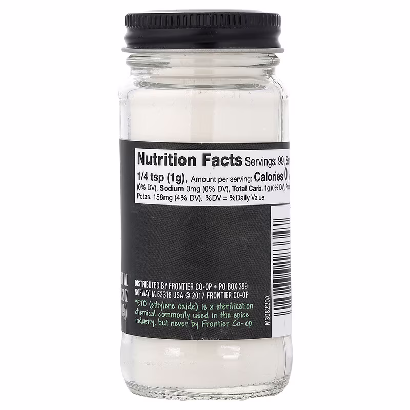 Cream of Tartar 3.52oz (99g), Frontier Co-op - Image 3