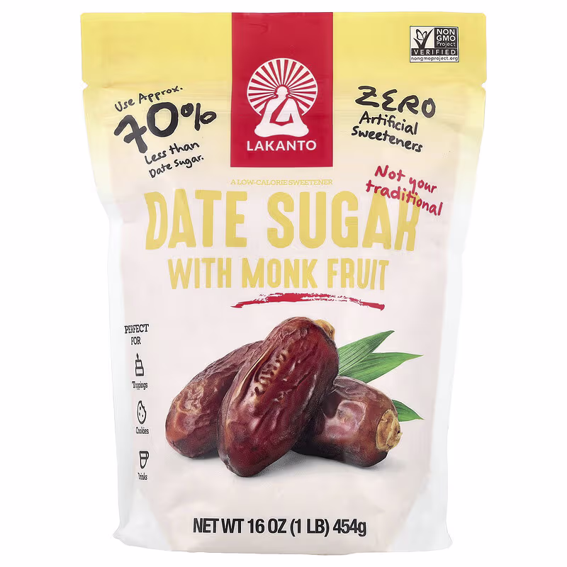 Date Sugar w/ Monkfruit 16 OZ/454g