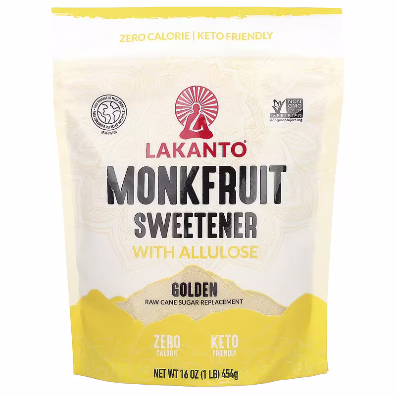 Monkfruit Allulose Golden Sweetener 454g