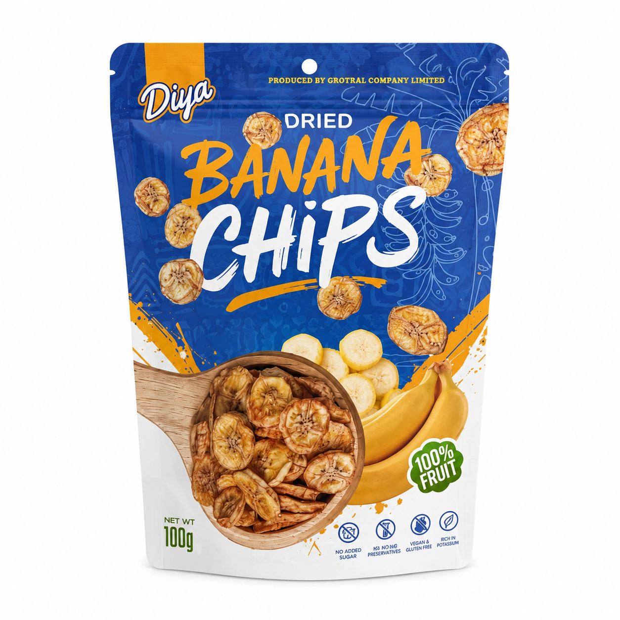 Dried Banana 100g, Diya