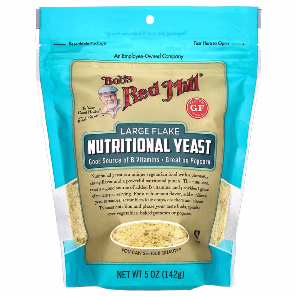 Large Flake Nutritional Yeast, Gluten Free, 142g, Bob's Red Mill