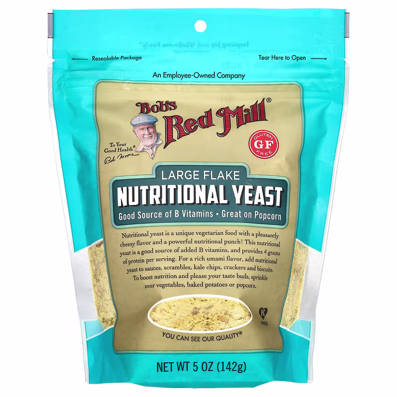 Large Flake Nutritional Yeast, Gluten Free, 142g, Bob's Red Mill